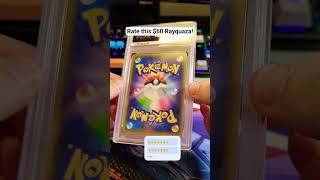 Rate this $60 Rayquaza card! #pokemon #pokemoncards #pokemontcg
