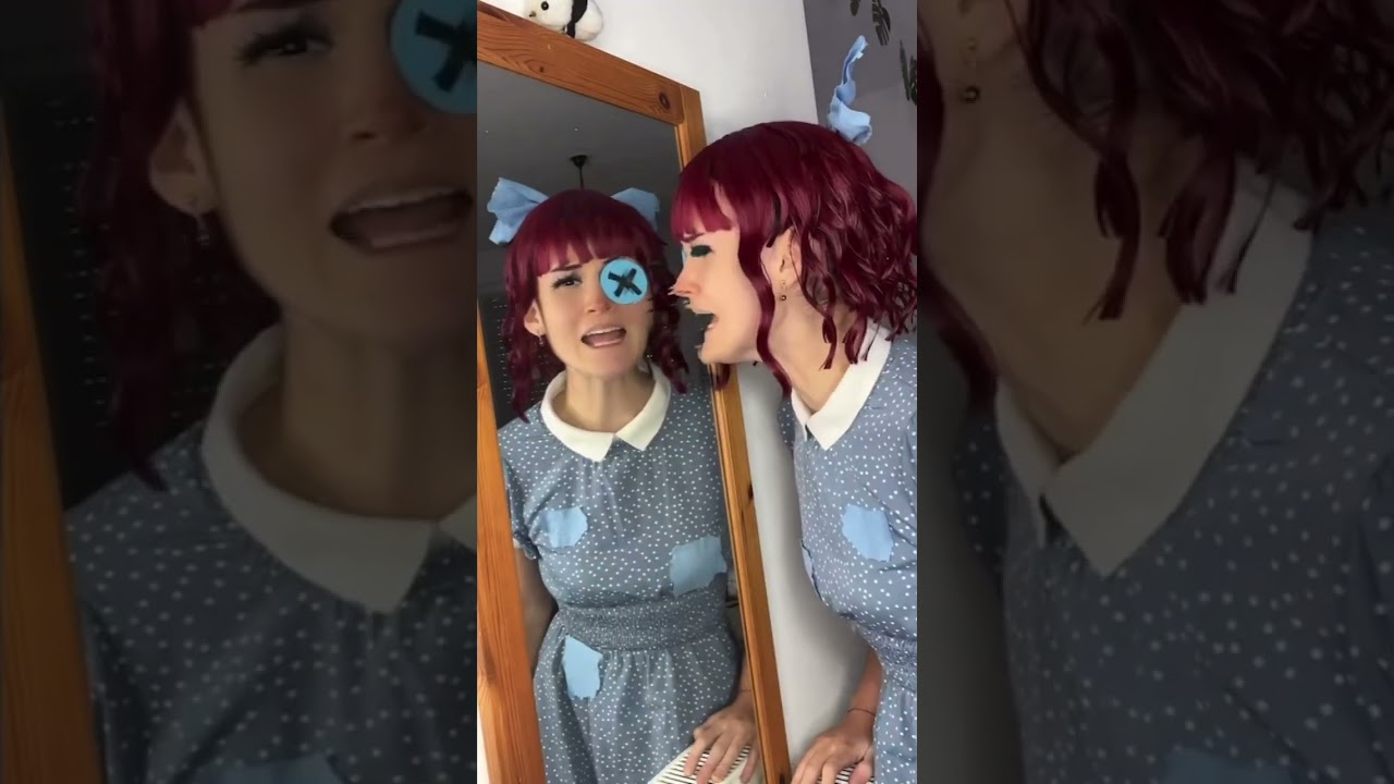 Ragatha version glitch I love This effect !  #cosplay #digitalcircus