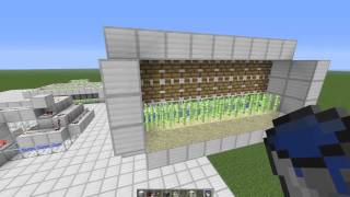 Minecraft tutoriel agriculture automatisé : canne a sucre 3