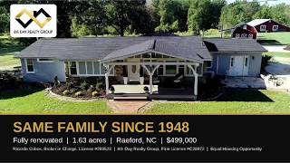 $499,000 | 7336 Pittman Grove Church Rd, Raeford NC Home for Sale
