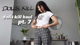 Dolls Kill Try On Haul Pt. 7 🎸 | 2024 Wealth