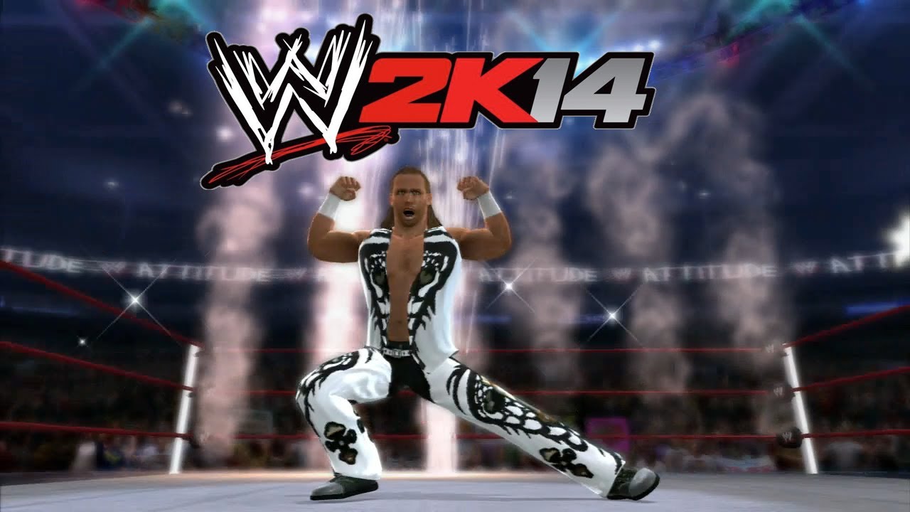 WWE2K14: Shawn Michaels Entrance + Finishers