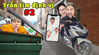 bqThanh Vlog Trốn Tìm Định Vị Chạy Quanh Thành Phố Bằng Mô Tô Siêu Xịn...