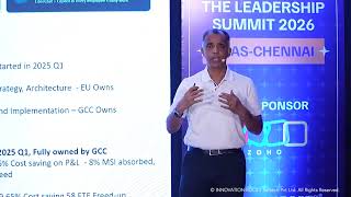 The Leadership Summit 2026 SAAS Chennai | Keynote - Venkat Sriramagiri