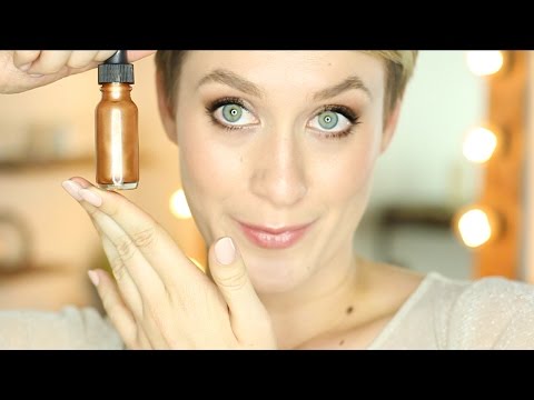 Cheap + Easy DIY Highlighter Drops | Kiki G