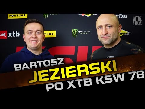 Bartosz JEZIERSKI o Gamrocie, walkach "Smoków" na XTB KSW 78 i prawie do własnej oceny walk