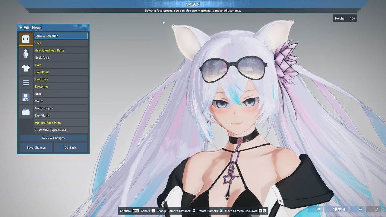 [PSO2:NGS]: Character Face Creation - YouTube