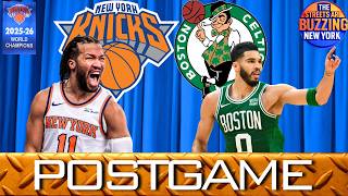 KNICKS CELTICS POSTGAME Highlights, Analysis, Grades, Chats, NBA Season 26-27