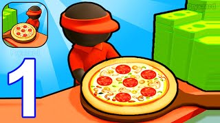 Pizza Ready - Gameplay Walkthrough Part 1 Stickman Pizza Restaurant Idle Tycoon (iOS, Android) screenshot 4