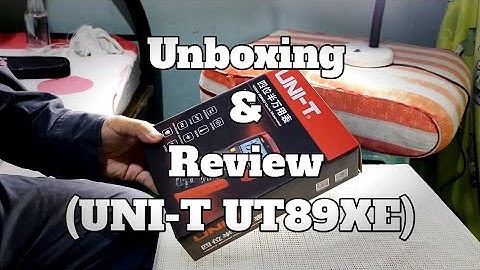 UNI-T UT89XE (Unboxing & Review) Ep 2