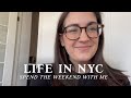 Weekly vlog in nyc shopping in the city cooking new recipes getting back on track with my walks