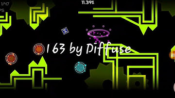 163 by Diffuse 100% (Geometry Dash 2.11)