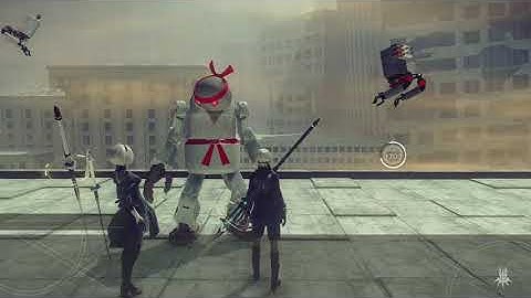 NieR Automata - Father Servo final forms