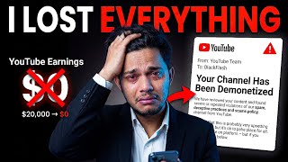 My 2million Subscriber Channel Got Demonetized Don’t Do This