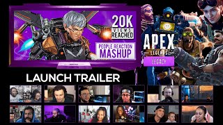 Launch Trailer | Legacy | Apex Legends [ Reaction Mashup Video ]