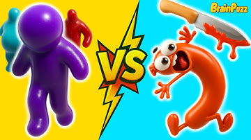 Blob Runner 3D 🍬 VS Run Sausage Run 🌭 New All Max Levels Satisfying Gameplay