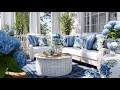 Martha Stewart Coastal Grandmother Porch 2026 🌿 Elegant Blue Hydrangea Outdoor Decor