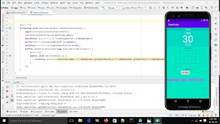 How To Create Calendar Android Phone ?Create Datepicker Calendar In Android Studio?