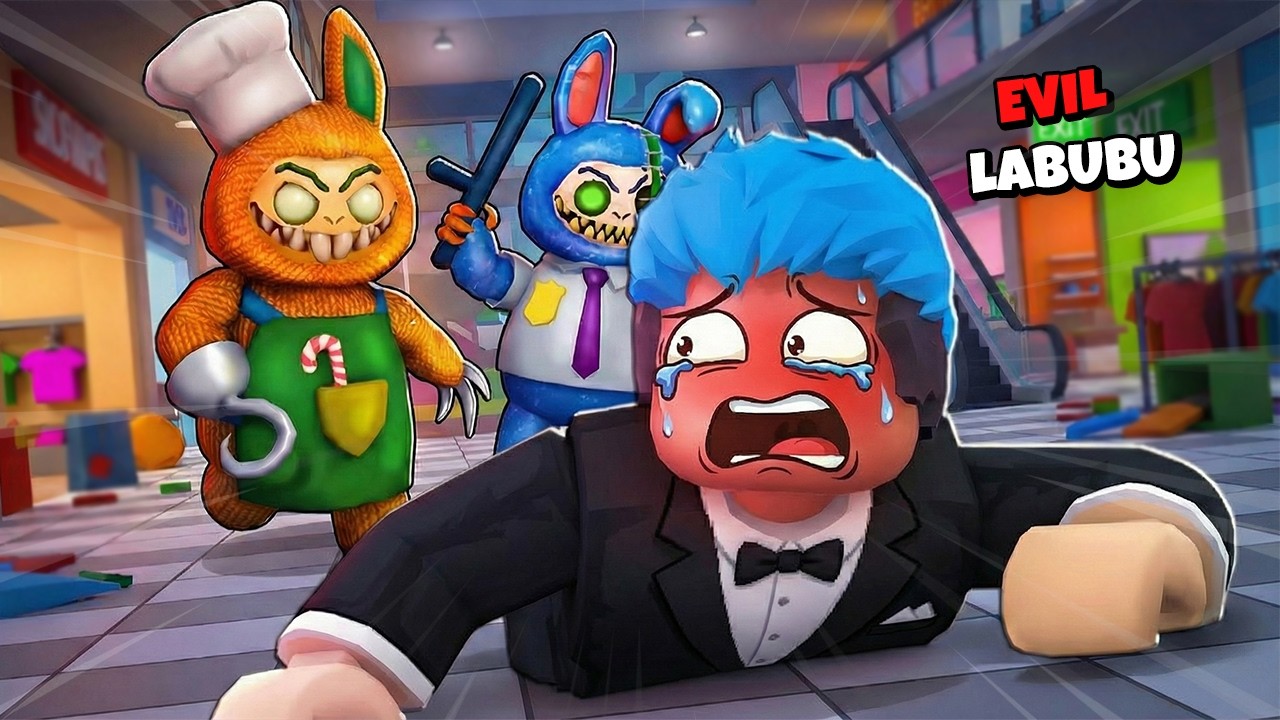 I TRIED TO ESCAPE THE MAXIMUM SECURITY LABUBU MALL | Roblox | Escape Labubu Prison