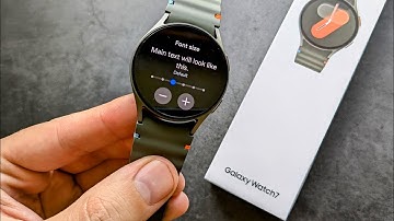 Change Text Font Size , Bold & Style on Samsung Galaxy Watch 7