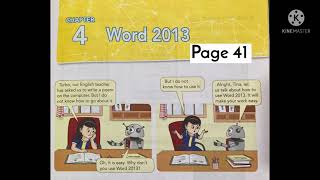 Grade 3- Chapter 4- Word 2013