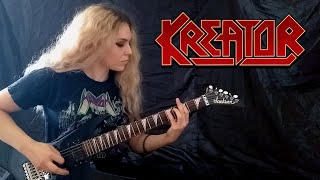 Kreator - Coma of Souls || Guitar Cover by Alexandra Lioness