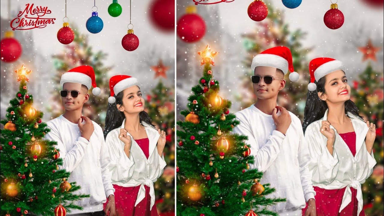 Christmas Photo Editing 2021 || Picsart Christmas Special Photo Editing || christmas photo editing