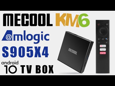 ALL NEW!!! Mecool KM6 Classic Amlogic S905X4 Android 10 Q 4K TV Box