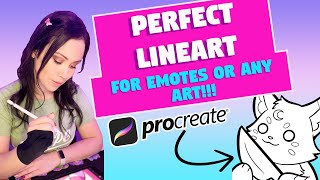 IMPROVE YOUR LINE ART INSTANTLY for digital art using PROCREATE  ❤
