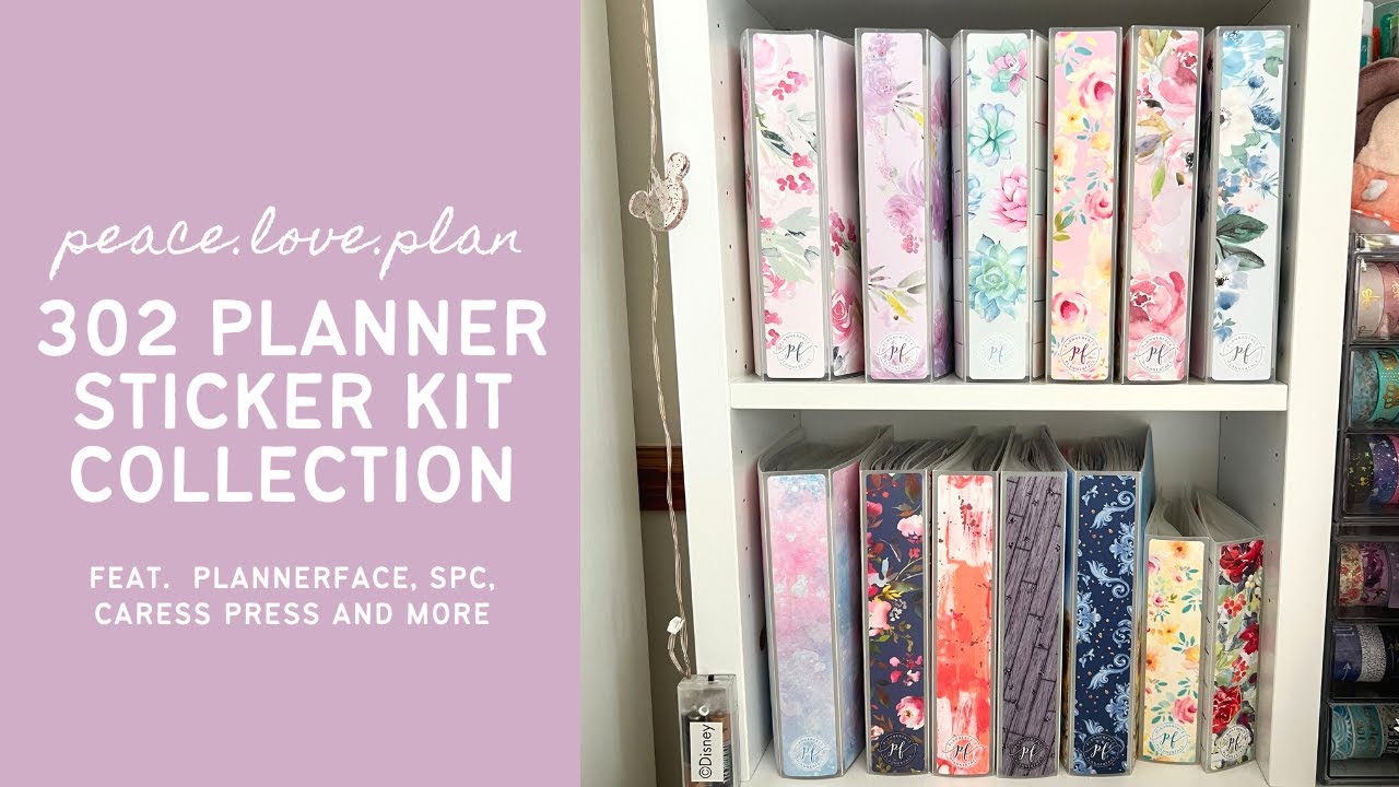 2022 PLANNER STICKER KIT COLLECTION | feat. Plannerface 