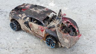 Restoration Abandoned Racing Car Model DIY Fixing