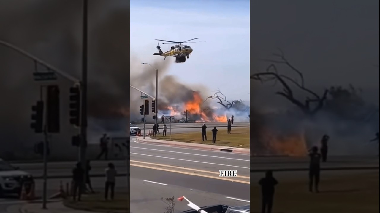 Helicopter Fire 