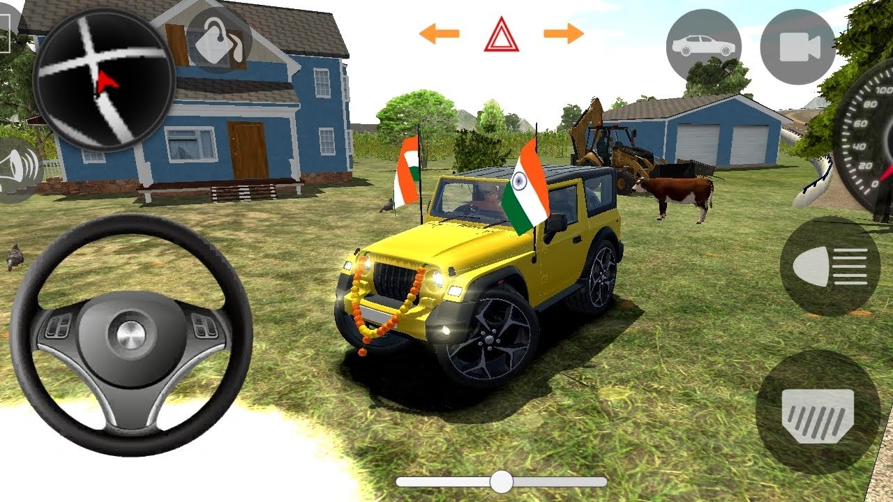 ☠️Modified Mahindra Thar Car Games: Indian Cars (Gadi Wala Game) - Car Game Android Gameplay