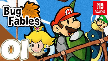 Bug Fables [Switch] - Gameplay Walkthrough Part 1 Prologue / Chapter 1 - No Commentary