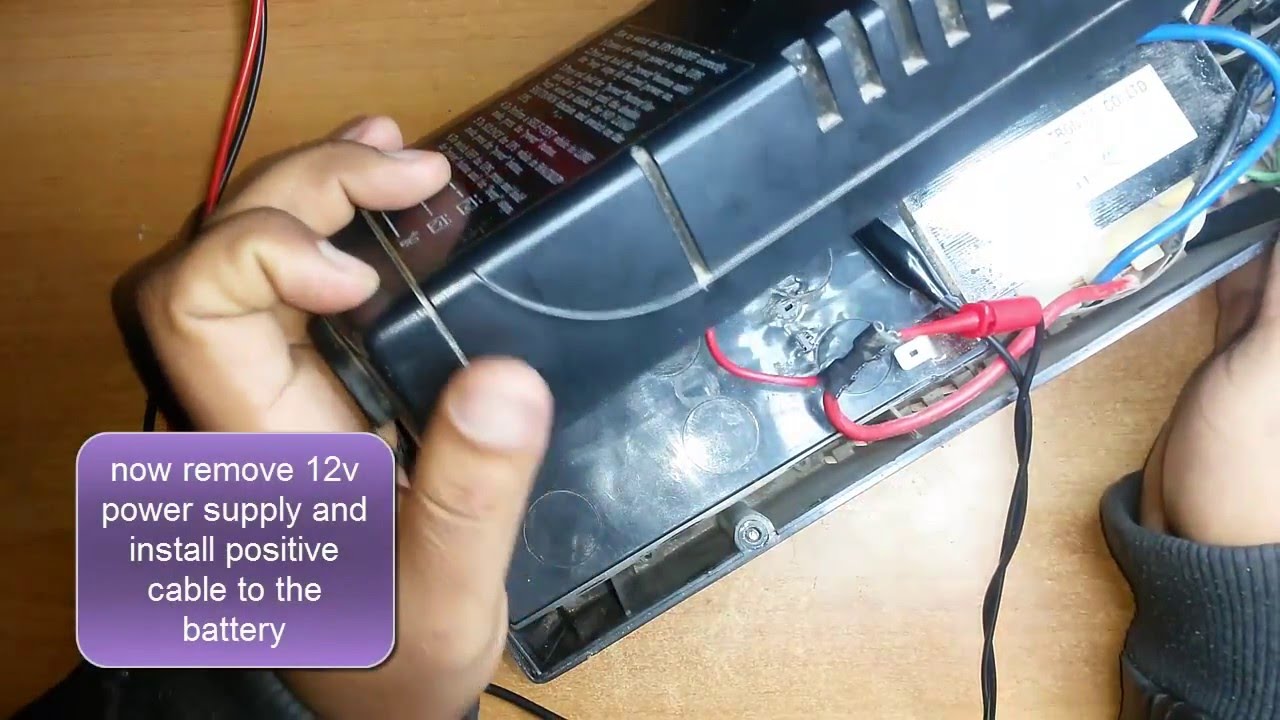 How To Repair An UPS Battery YouTube