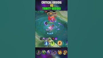 CRITICAL VS TRINITY OBSIDIA✅ #MLBBCreator#MLBBNEXT2025 #obsidia #mlbb #gaming