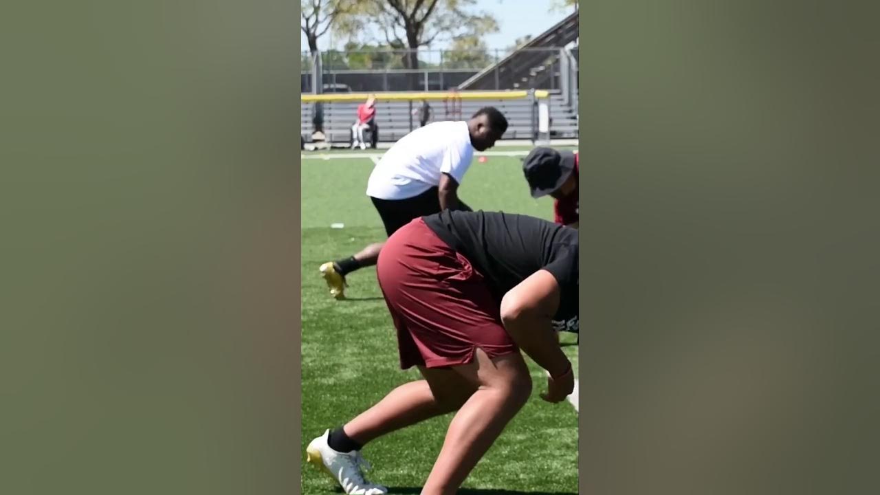 Feet Hips Hands Defensive Line Training YouTube