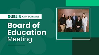 Board of Education Meeting: March 10 2025
