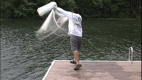 EASIEST Cast net instructions!NO TEETH! How to throw as castnet.  OldSchool Method FAST! Secret.