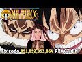 THE BATTLE BEGINS! LUFFY VS KATAKURI! One Piece Episode 851, 852, 853, 854 REACTION!