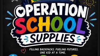 Going though the school supplies I have left. 