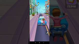 subway princess runner Game -city run with traffic jam screenshot 5