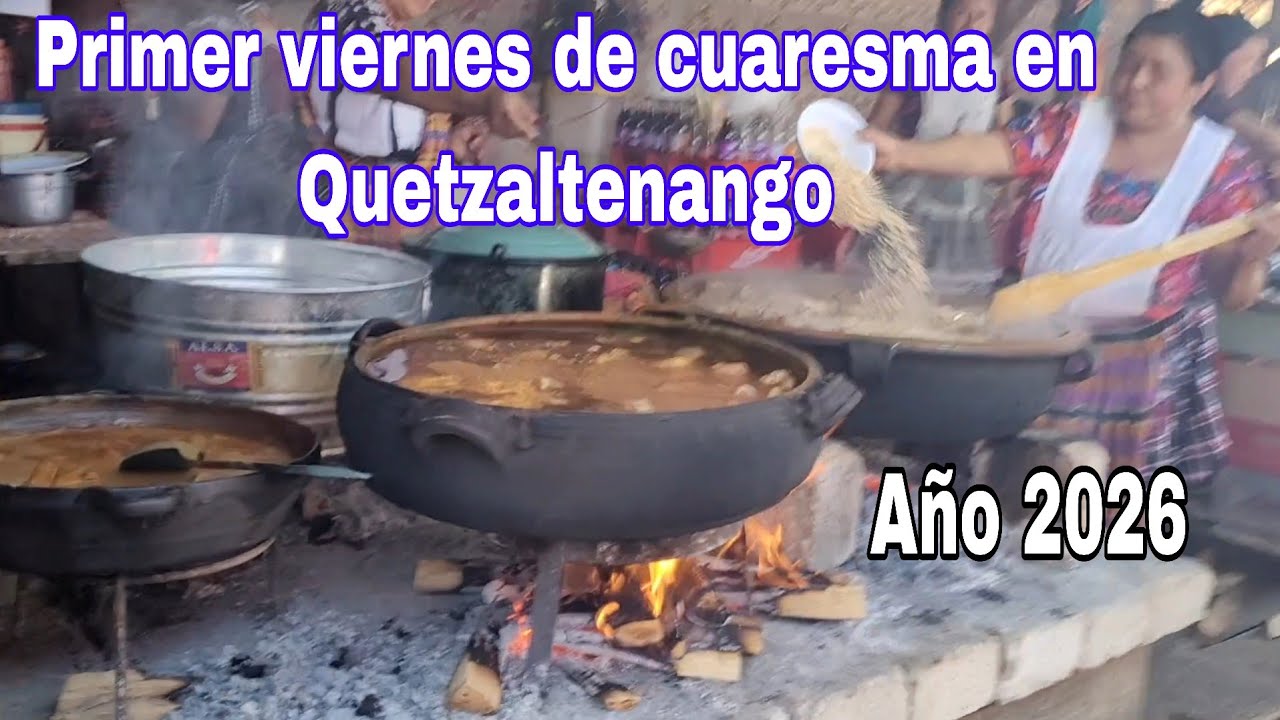 Primer Viernes De Cuaresma En Xela/ Así Esta El Ambiente #tradiciones #costumbres #Guatemala