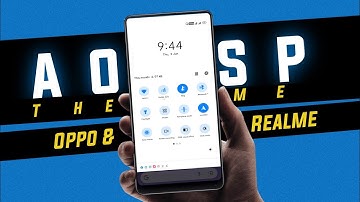 How to apply AOSP theme in Oppo and Realme devices ft.#ntporter