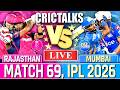 Live: RR Vs MI, Match 69, IPL 2026, Cricket Live Match Today Scores & Commentary, Last 8 Overs