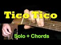 "TICO TICO" | Easy Guitar Solo/Chords + TAB | GuitarNick.com