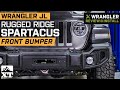 Jeep Wrangler JL Rugged Ridge Spartacus Front Bumper Review & Install