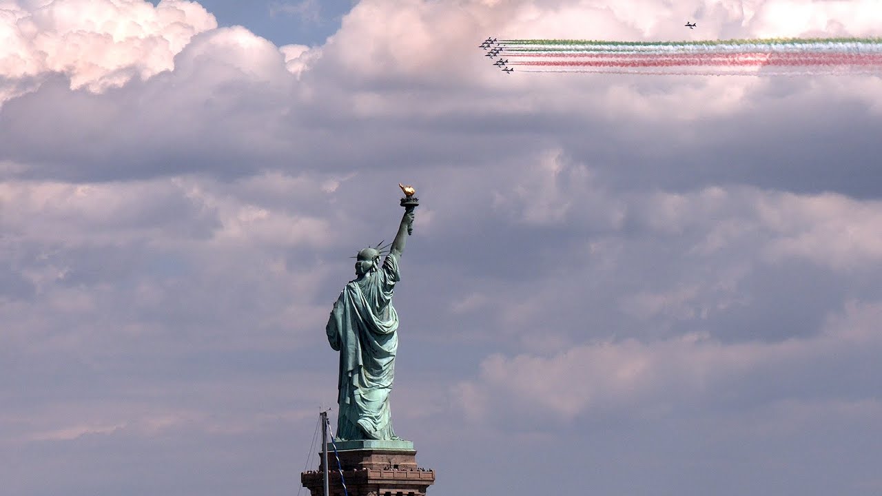 Frecce Tricolori Flyovers of New York City