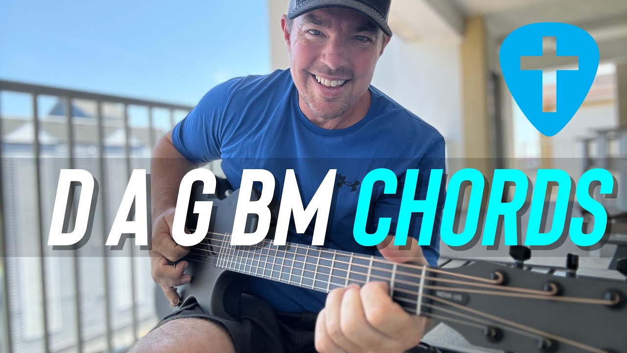 Learn the D A G Bm Chords the Easy Way (Beginner Guitar Lesson)
