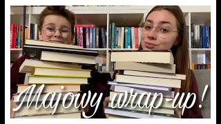 MAJOWY WRAP-UP! 📚 Podsumowanie czytelnicze maja 🎉